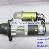 Komatsu SA6D140 Engine Starter 600-813-8310 WA500 Wheel Loader Starter thumbnail-3