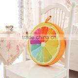 Custom Orange Design Shaped Plush Memory Foam Pillow thumbnail-2