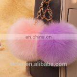 Low Price Faux or Fake Fur Bag Charm thumbnail-2
