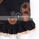 Steampunk Mini Skirt With Gear Patches thumbnail-3