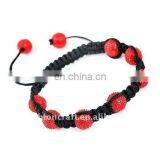 2012 Fashion shambala bead bracelets