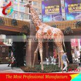 Playground Lifelike Fiberglass Giraffe Sculpture thumbnail-4