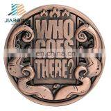 Commemorative Souvenir Custom Antique Copper Coin Medallion Badge With High Quality thumbnail-2