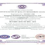Quality Management Control Certificate
