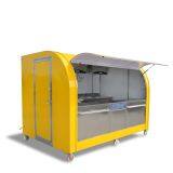 Mobile hamburgers carts street food kiosk design carts for sale FC290A