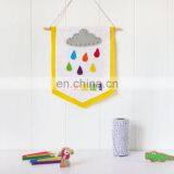 Cusotomize Size and Color Promotional Felt Pennants as Gift With Customized thumbnail-5