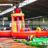 High Slide Captain Mouse Circle Ship Inflatable Obstacle Jumpers for Sale thumbnail-4