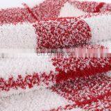 2020 Amazon Luxury Warm Fuzzy Sherpa Plaid Blankets Custom Sofa Chair Throw Blanket for Winter Anti Radiation Blanket Cobertores thumbnail-5