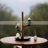 MESUN Decorative Bird Motion and Touch Sensor Desk Lamp With Wireless Charging