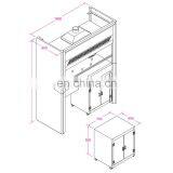 2018 Modern Design Removable Fume Hood Used Mobile Fume Hood Wheel Fume Hood
