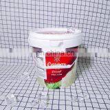 Food Grade 1 Gallon Plastic Bucket for Ice Cream Sauce Powder thumbnail-5