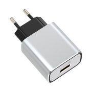 Quick Charge Aluminium EU Plug Mobile Charger    usb charger supplier   wholesale mobile phone accessories