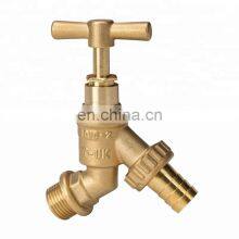 1/2 Factory Making High Quality Brass Water Stop Valve Stopcock Hose Brass Bibcock Bib Tap thumbnail-2