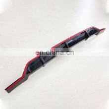 2021 New Other Exterior Accessories ABS Carbon Fiber Look Front Bumper Lip Spoiler Splitter Diffuser for Honda Jazz Fit 2018 thumbnail-1