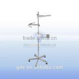 Metal Chrome Flexible Display Rack With Brackets thumbnail-1