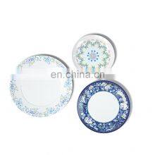 Blue and White Flower Series Chinese Dinner Plate Porcelain Home Decor Vase Jar Dinnerware Set and Tea Set thumbnail-4