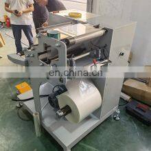 Small Cheap Aluminium Foil Household Foil PE Cling Film Roll Rewinding Machine thumbnail-4