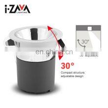 Indoor Bar Kitchen Bedroom Ceiling Recessed Mount 7W 9W 12W COB Aluminum LED Spotlight Prices thumbnail-5