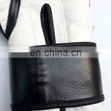 Cow Hide Leather Boxing Black White Custom Logo Boxing Gear Best Selling Boxing Mitten thumbnail-3