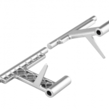 Aluminum Alloy Left and Right Push Rod Accessories, Undertake Various Aluminum Alloy Die Castings thumbnail-2