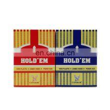 OEM Wholesale Professional Game Plastic Adult PVC Customs Playing Red Poker Cards thumbnail-4