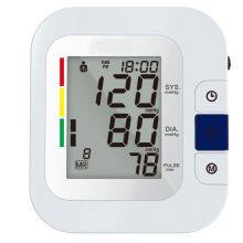 Colored High Monitoring Machine Automatic Digital Wrist Blood Pressure Monitor With Usb Charger
