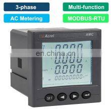 3 Phase Panel Mount Electricity Meter LCD Display RS485 Port With Modbus-RTU Protocol Relay Alarm Output Optional thumbnail-4