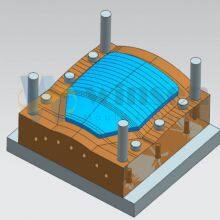 UHMWPE Military Bulletproof Plate Mould Compression Kevlar Bulletproof Vest Mold Making thumbnail-3