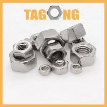 Self Color Class 8 M48 DIN934 Coupling Nuts Jam Nuts