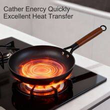 Chef Style Lightweight Cast Iron Skillet thumbnail-3