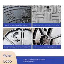 Lubao Ductile Iron φ700*850 Circlip Manhole Cover Manufacturer, Heavy-duty Manhole With Five Protections for Telecommunications and Power Sewers thumbnail-3
