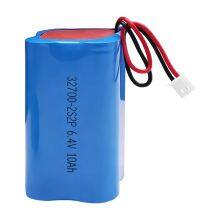 Wholesale Custom 32700 Cylindrical Cell 2S2P Pack 6000 Cycle Life Span 6.4V 11Ah LiFePO4 Batteries for Low Speed Vehicles thumbnail-1