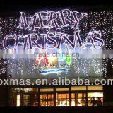 Mall Front Door Festival Light Wall Decorations