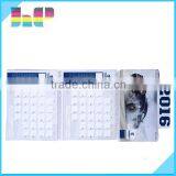 2016 Hot Sale Pull Table Calendar From China