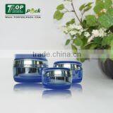2015 Popular Blue Acrylic Cosmetic Plastic Jar for Facial Cream, Eye Cream thumbnail-3
