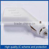 Hot Selling Gun Style 5v 1.0A USB Car Charger Cigarette Lighter Adapter With Micro and Mini Spiral Data Cable by Jin Huibo thumbnail-1