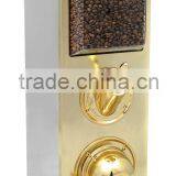 Coffee Bean Dispenser/Coffee Bean Silo/ High Qualified Brass Plated Coffee Silo With Scoop KBN80 thumbnail-1