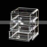 Acrylic 3 Drawers Storage Box thumbnail-1