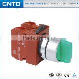CNTD 22mm Short Handle Knob Push Button Switch Stay Put Momentary 2 Position 3 Position C2SNS