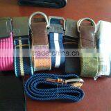 Cotton Stripe Men Belt