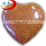 wholesale natural blue sand stone heart shape stone