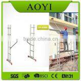 2015 General-purpose scaffold ladder type, folder ladder scaffold,aluminum folding ladder AY-J0206 with en131