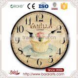 Delicious Cupcake Design Gourmet Temptations Simple Wall Clock for Tea Time thumbnail-1