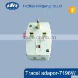 7196W Muti-Function Wall Switch And Socke