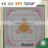 595x595mm suspended gypsum board ceiling with fiber inside for home decoration