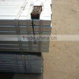 Black Steel Galvanized Square Steel Pipe Q195/Q235/Q345