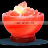 Himalayan Salt Lamp Fire Bowls Round With Chunks