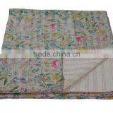 Check Out~Our Lovely Collection of Paradise Kantha Quilts Throws Rugs Bedspreads Pillows & Cushions~Source Directly From Factory thumbnail-1
