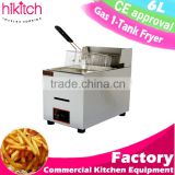 Mini deep fryer machine tornado potato gas fryer Guangzhou factory