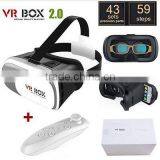 Factory Directly Sale 2Nd Generation Vrarle Sex Video 3D Glasses Vr Box 2.0, Shenzhen Vr Box 2 Virtual Reality